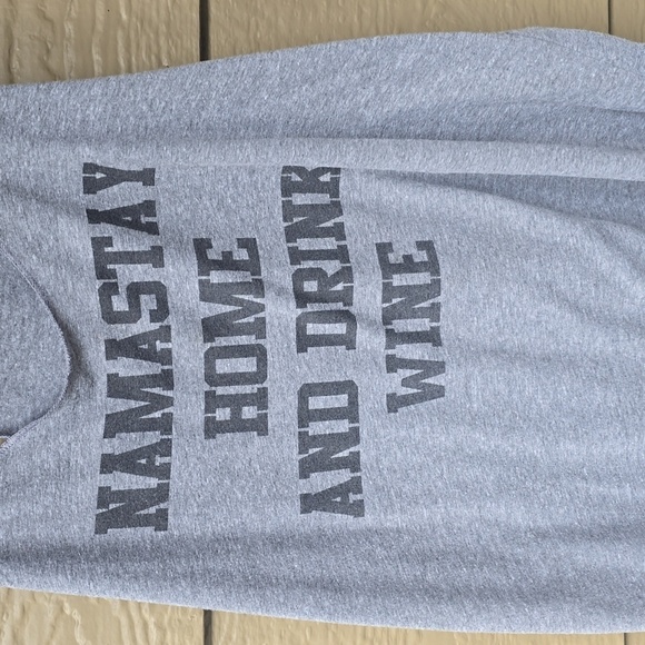 Namastay home and drink wine Tank Top XXL - Picture 2 of 4